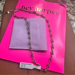 Hey Harper Gold Twist & Shout Necklace